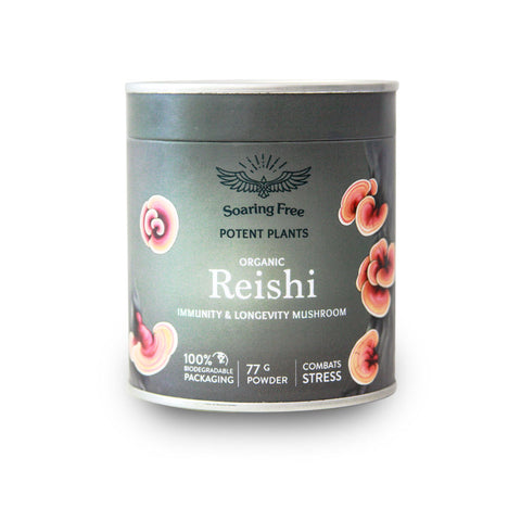 Organic Reishi Powder (Powder & Capsules)