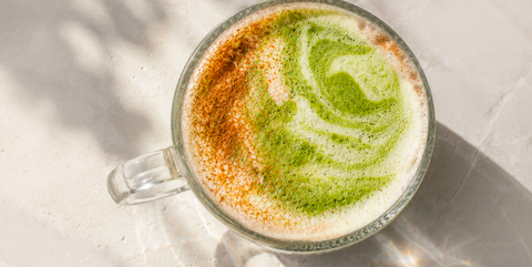 CINNAMON BUN MATCHA