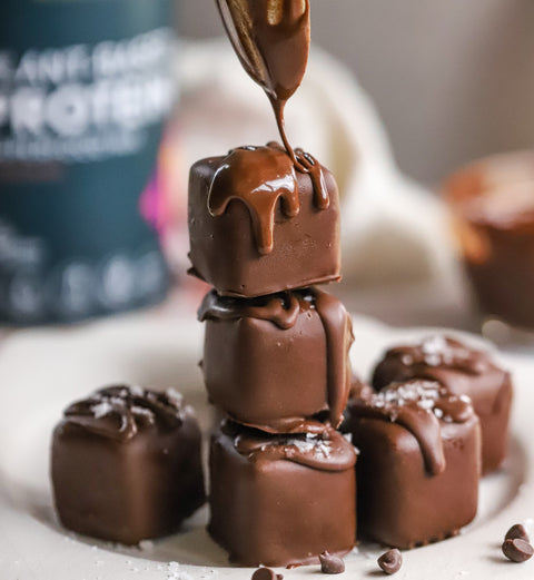 CHOC-PROTEIN BROWNIE BITES