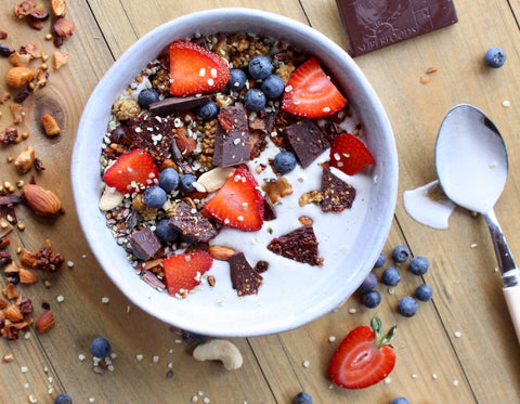 PUMPKIN SPICE GRANOLA BOWL