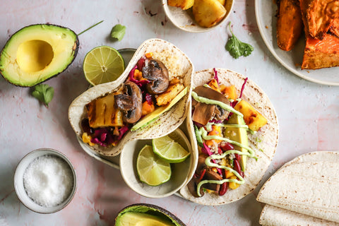 MEXICAN MUSHROOM TACOS