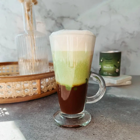 MUDDY MATCHA LATTE