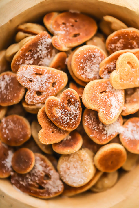 Mini Pancake Hearts